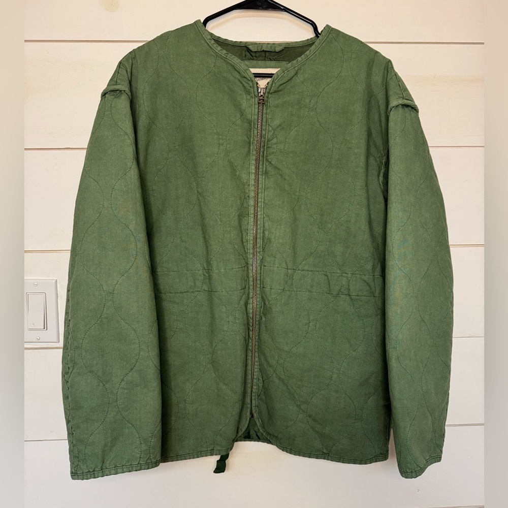 Universal Thread Green Quilted Jacket